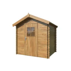 Abri de jardin naturel White Wood Pablo - 2.9 m² / 19 mm