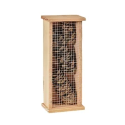 Abri pour chrysopes en bois coloris naturel