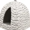 Abri pour petit chien ou chat en peluche coloris gris Trixie Mila - 32 x 42 x 32 cm