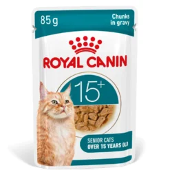 Aliment humide pour chat Royal Feline Ageing 15+ sauce - 12 x 85 g