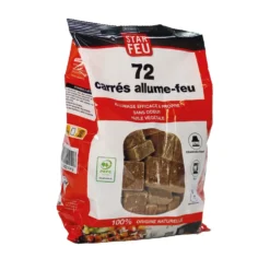 Allume-feu carrés Starfeu - les 72 pièces
