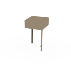 Angle taupe Le Marquier - L 55 x P 55 x H 92 cm