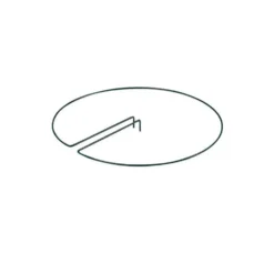 Anneau centré E 30 cm