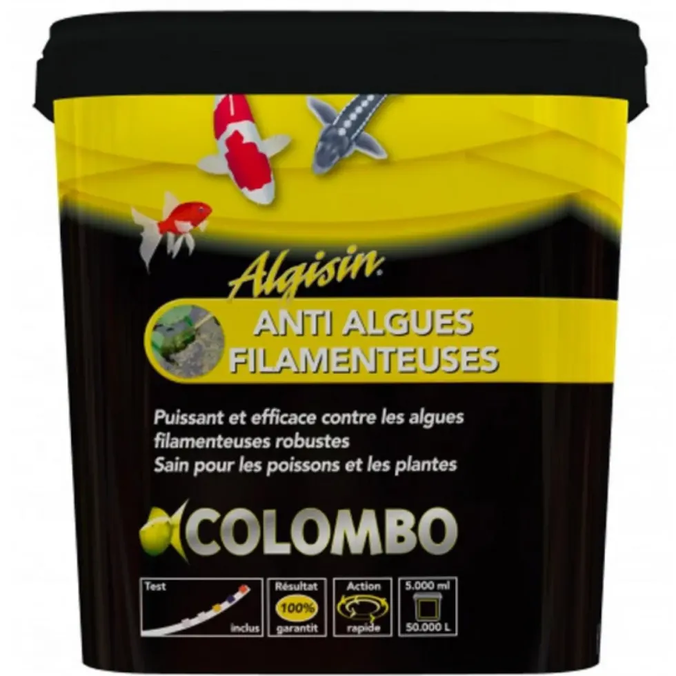 Anti algues filamenteuses liquide 5L - COLOMBO Algisin