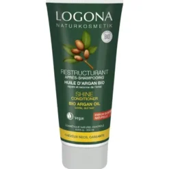Après-shampoing brillance et réparation à l’argan en format de 200 ml