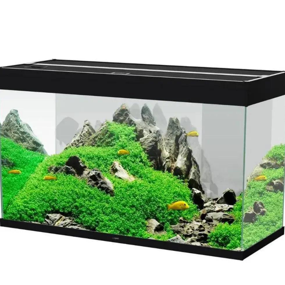 Aquarium équipé Émotions Pro 100 noir - 201 L