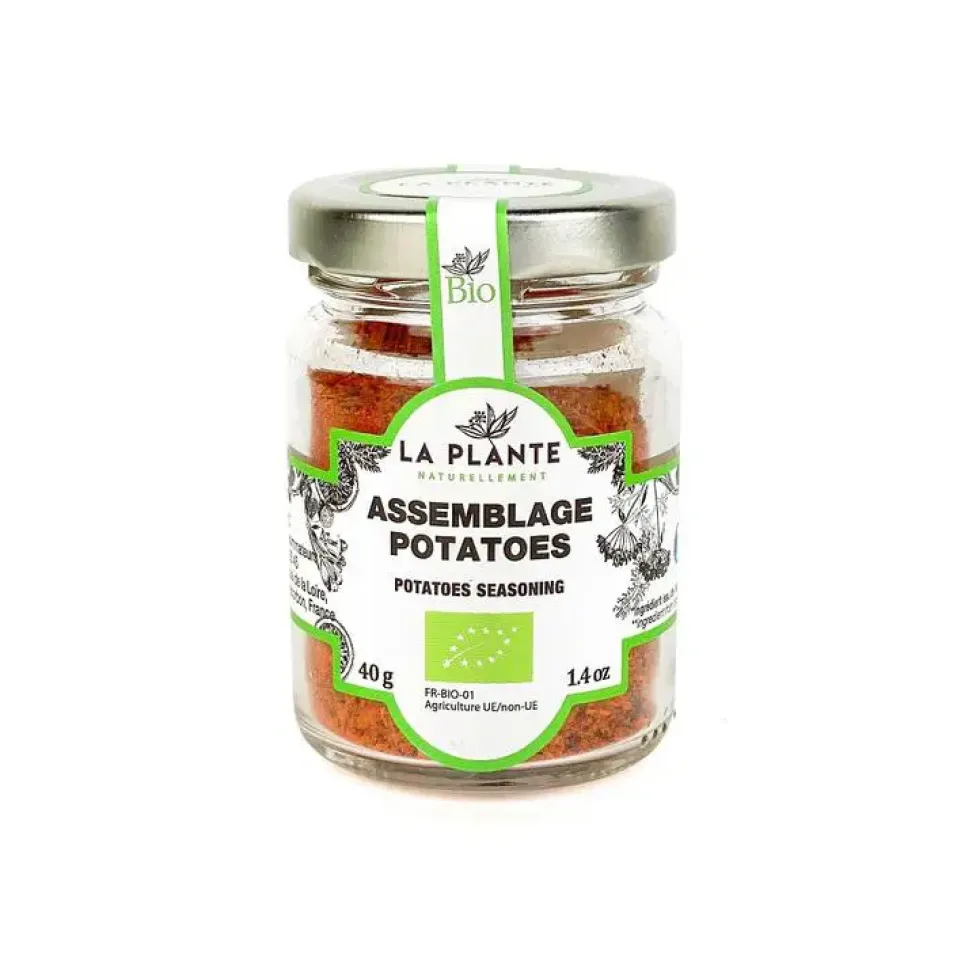 Assemblage potatoes bio en verre Kerex - 40 g