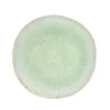 Assiette à dessert en grès réactif vert Aspen - Ø 22,5 cm