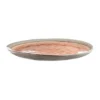 Assiette plate Grimaud rose en grès Ø 27 cm