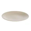 Assiette plate Vesuvio blanche en grès Ø 27 cm
