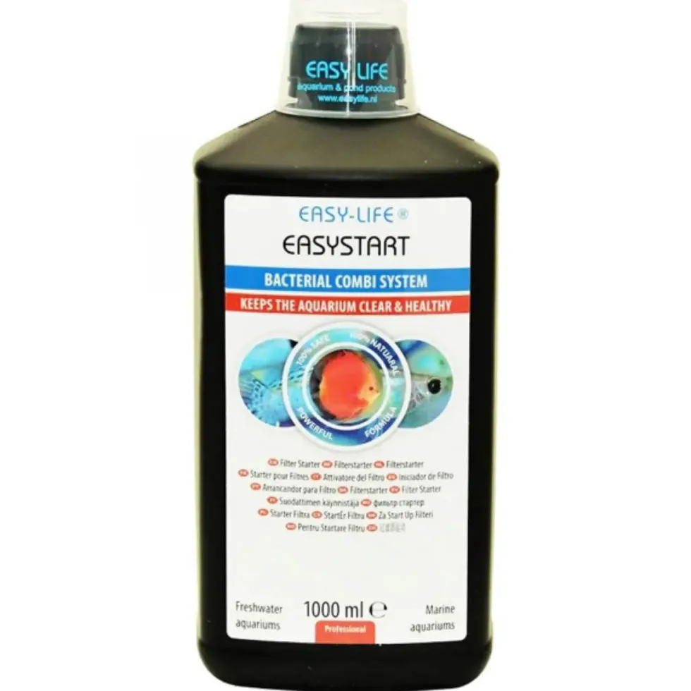 Bactéries de démarrage Easystart, fluide de traitement d'aquarium EASY LIFE - 1L