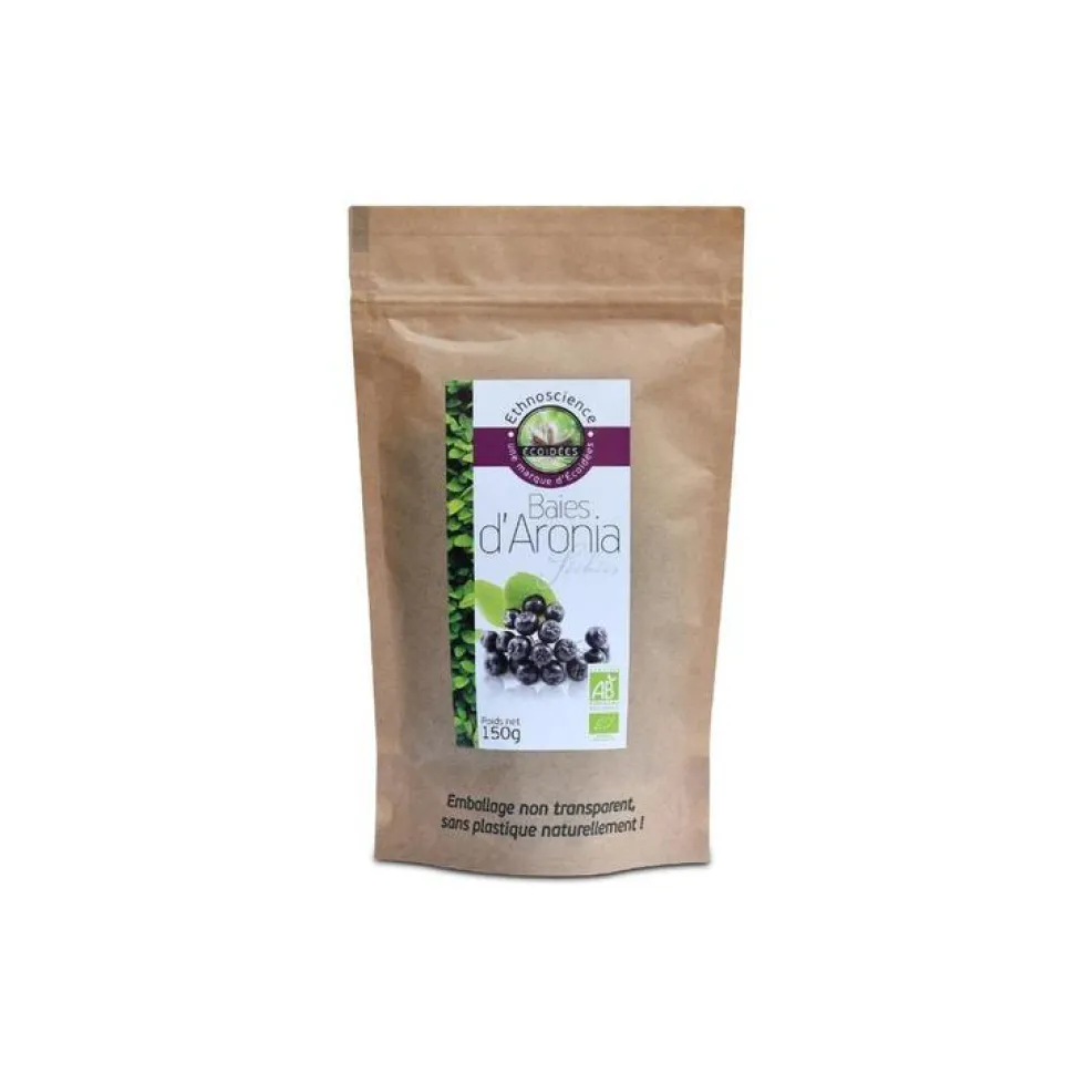 Baies d’Aronia bio en sachet de 150 g