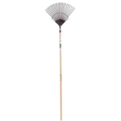 Balai à gazon fil plat renforcé botanic® - 140 cm