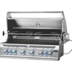 Barbecue gaz encastrable inox Napoléon Big 44 6 brûleurs - 116 x 70 x 61 cm