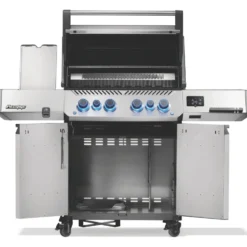 Barbecue gaz inox connecté Napoléon Prestige 500 - 166 x 66 x 129,5 cm