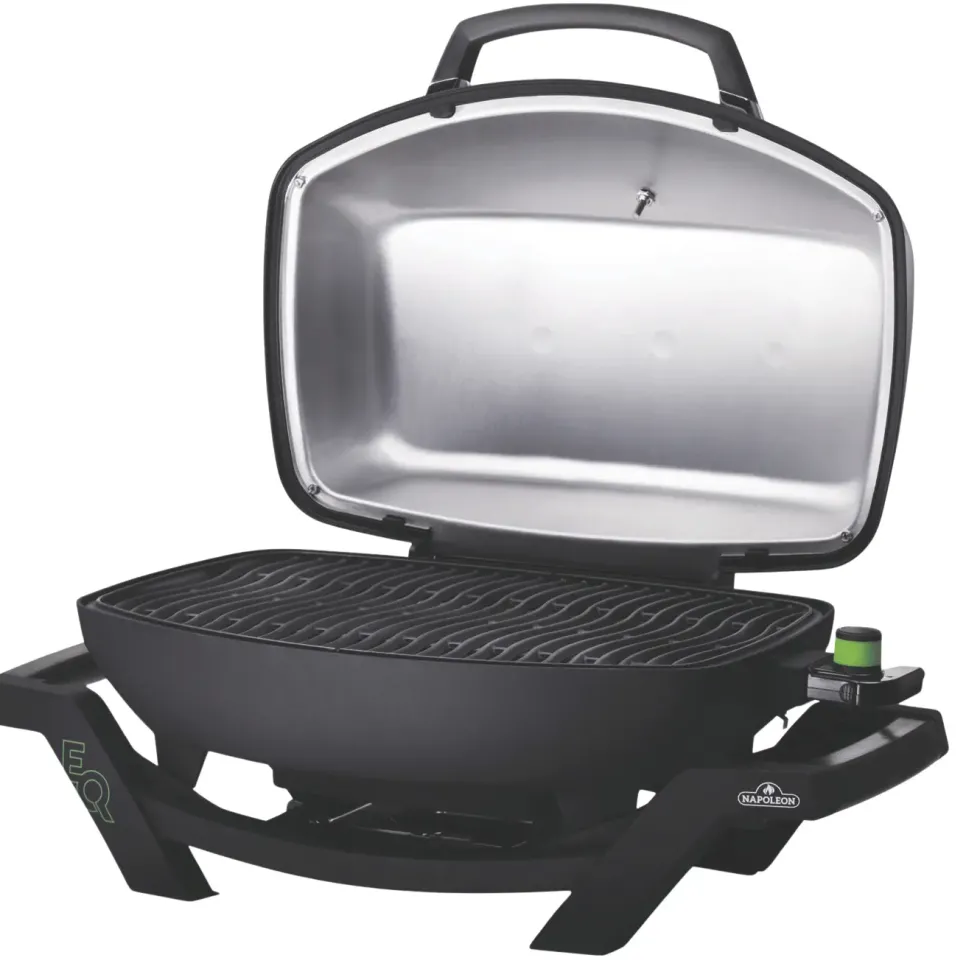 Barbecue électrique nomade Travel Q coloris noir Napoléon - 74 x 74 x 38 cm