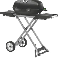 Barbecue électrique Travel Q avec chariot 2200W coloris noir Napoléon - 112 x 50 x 93 cm