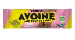 Barre avoine fruits rouges bio Evernat - 50 g