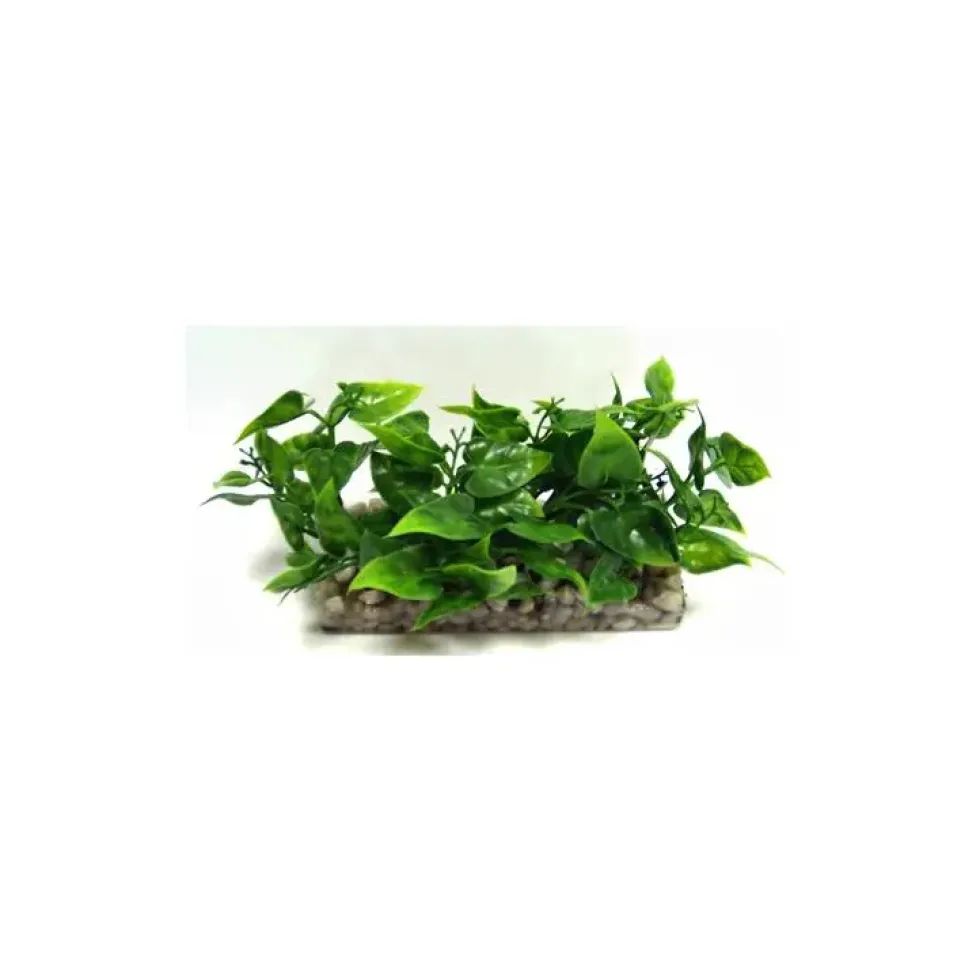 Barre de gazon vert en plastique 13 x 5 x 7 cm