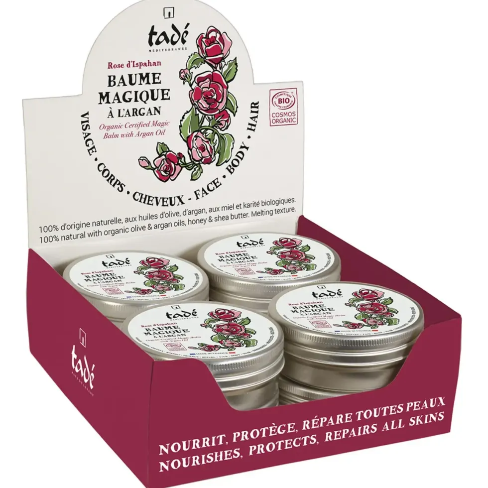 Baume à l’argan parfum rose d’Ispahan Tadé Méditerranée - 50 ml