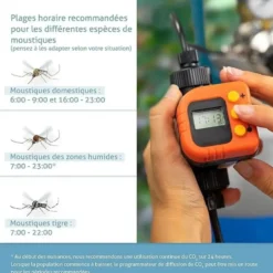 BG-CO2 Timer coloris noir Biogents