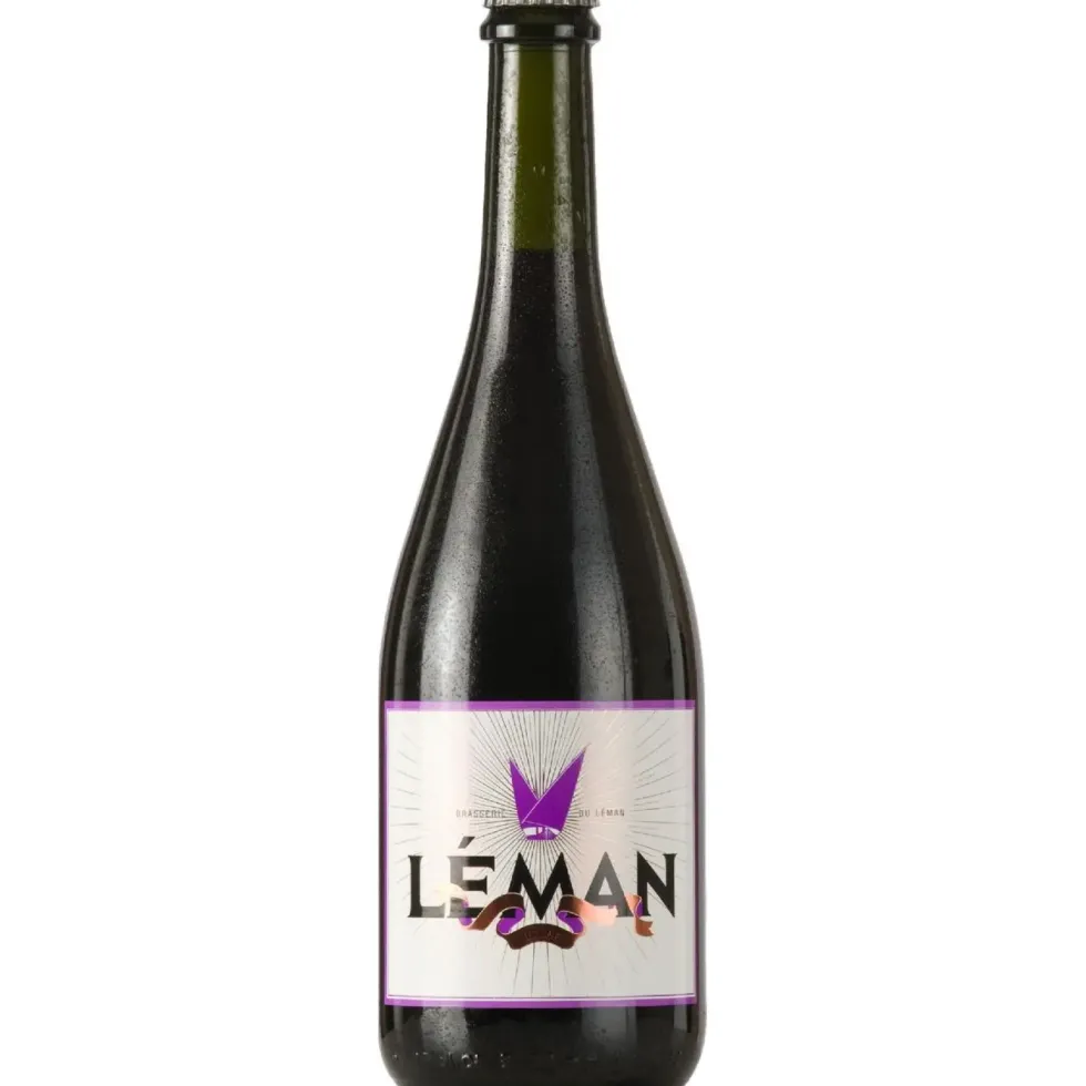 Bière brune bio Brasserie du Léman - 75 cl