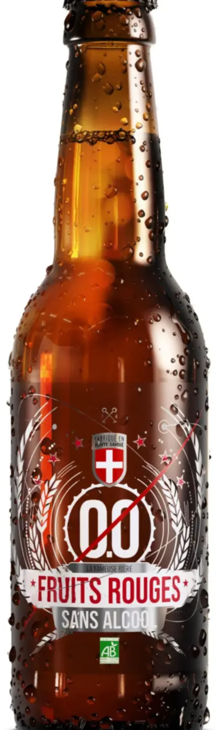 Bière sans alcool bio Fruits rouges Brasseur Savoyard - 33 cl