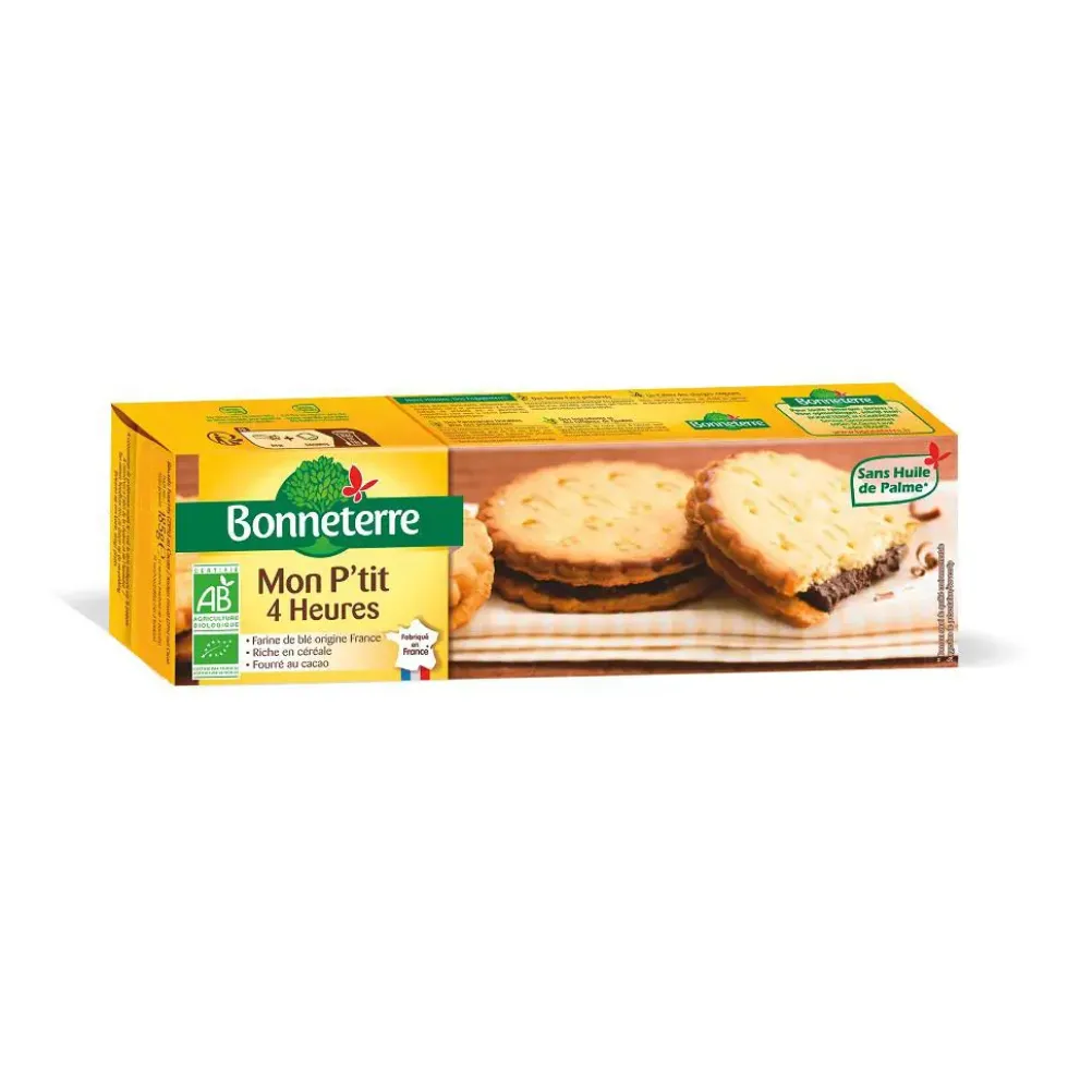 Biscuits mon p’tit 4 heures Bonneterre bio 185 g