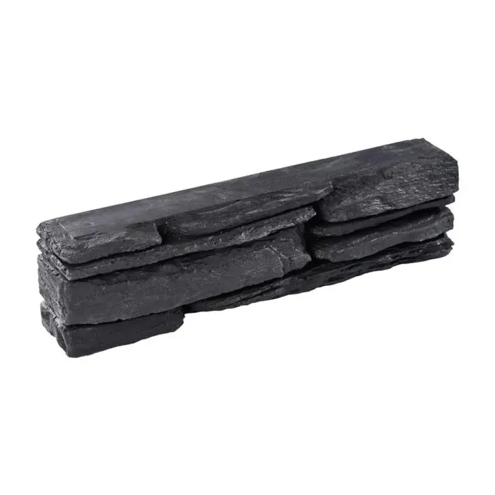 Bloc muret en béton ciré ton ardoise Hairie Grandon Saint Lary - 44 x 8 x 11,5 cm
