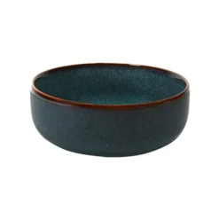 Bol coloris bleu en grès réactif Volga - Ø 15 cm