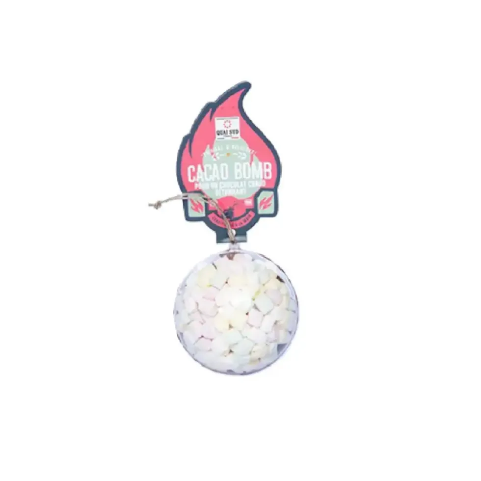 Bombe cacao et mini marshmallow Quai Sud - 170 g
