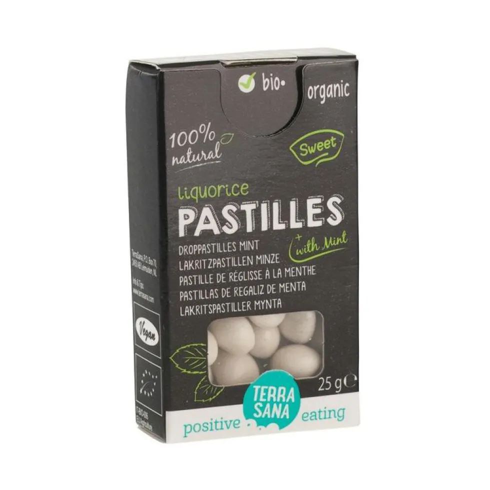 Bonbons réglisse menthe 25g