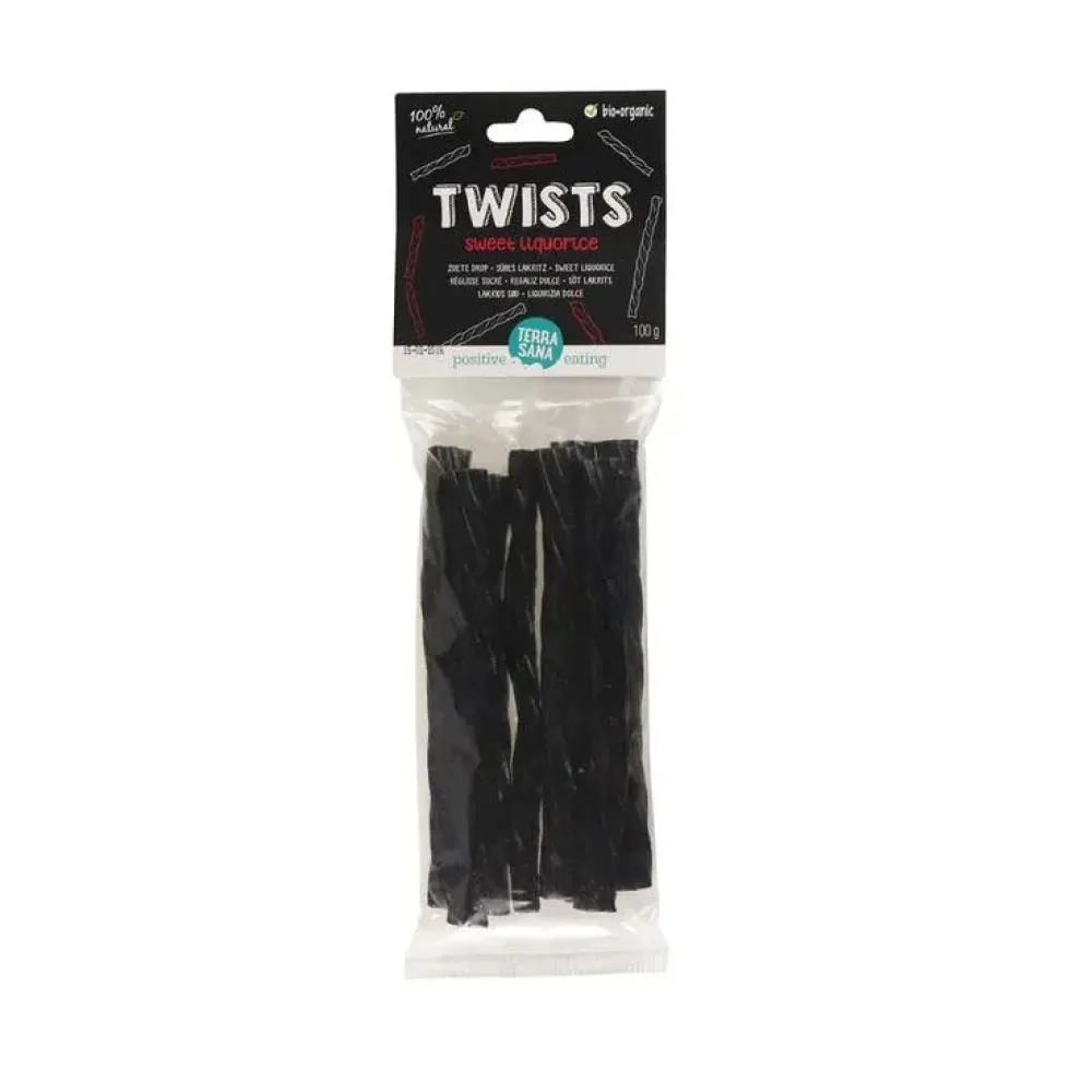 Bonbons réglisse twist sachet 100g