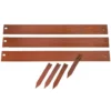 Bordure de jardin en acier galvanisé aspect rouillé Nature Outside Living - 2,64 x 0,10 m