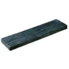 Bordure plate en béton coulé ton ardoise aspect schiste Hairie Grandon - 54 x 15 x 4 cm