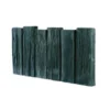 Bordurette haute en béton coulé anthracite aspect schiste Hairie Grandon - 50 x 2,8 x 26 cm