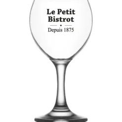 Boîte de 6 verres ballon Le petit bistrot - 6 x 21 cl