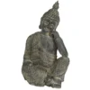 Bouddha extérieur coloris noir - 27 x 23,5 cm