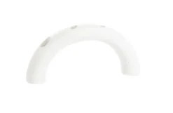Bougeoir arc pour 4 bougies en céramique - 25,5 x 4,5 x 12 cm