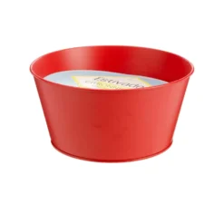 Bougie citronnelle pot métal coloris multicolore en cire Estivade Denis & Fils - Ø 12 x 7,4 cm