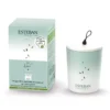 Bougie déco parfumée et rechargeable Pur Lin Esteban - 180 g