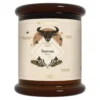 Bougie parfumée ambre violette bois d'Agar My jolie Candle Astrale taureau - 300 g