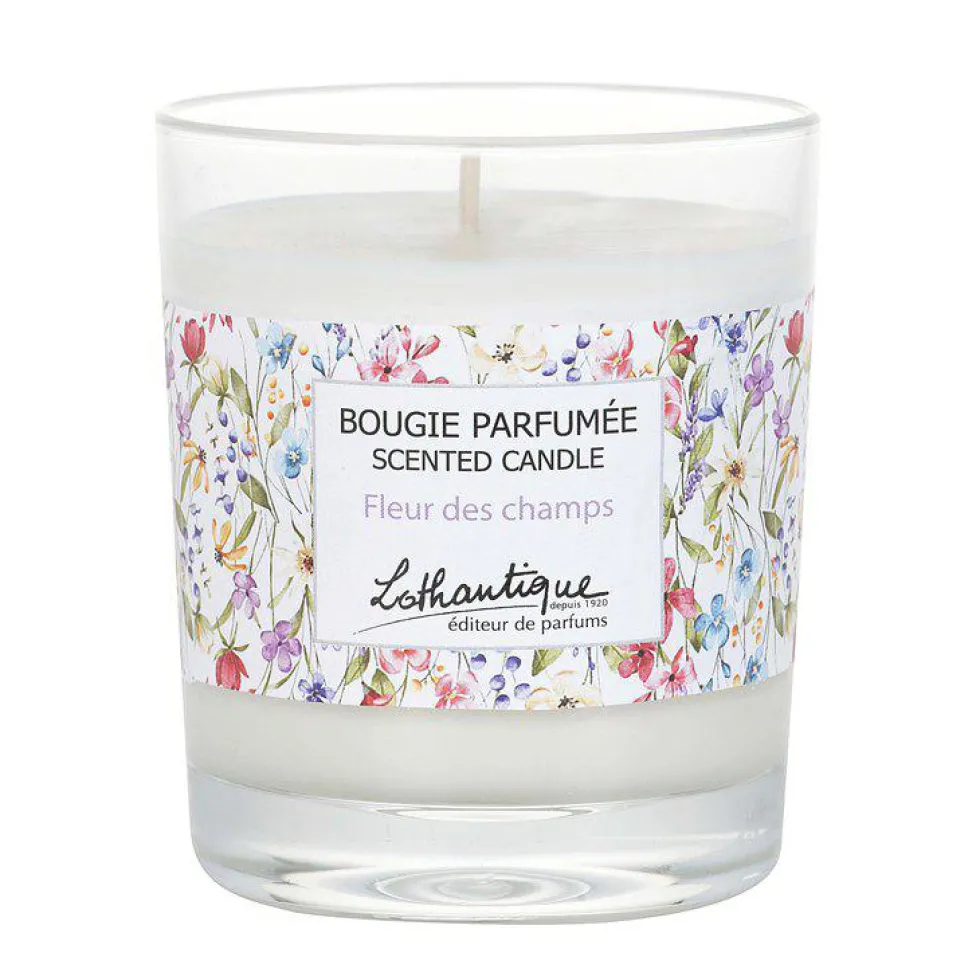 Bougie parfumée senteur fleur des champs Lothantique - 160 g