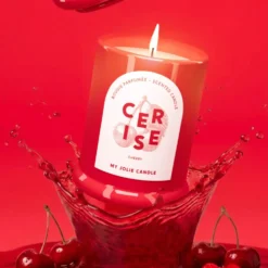 Bougie parfumée Trendy senteur cerise Maison Berger Paris - 150 g
