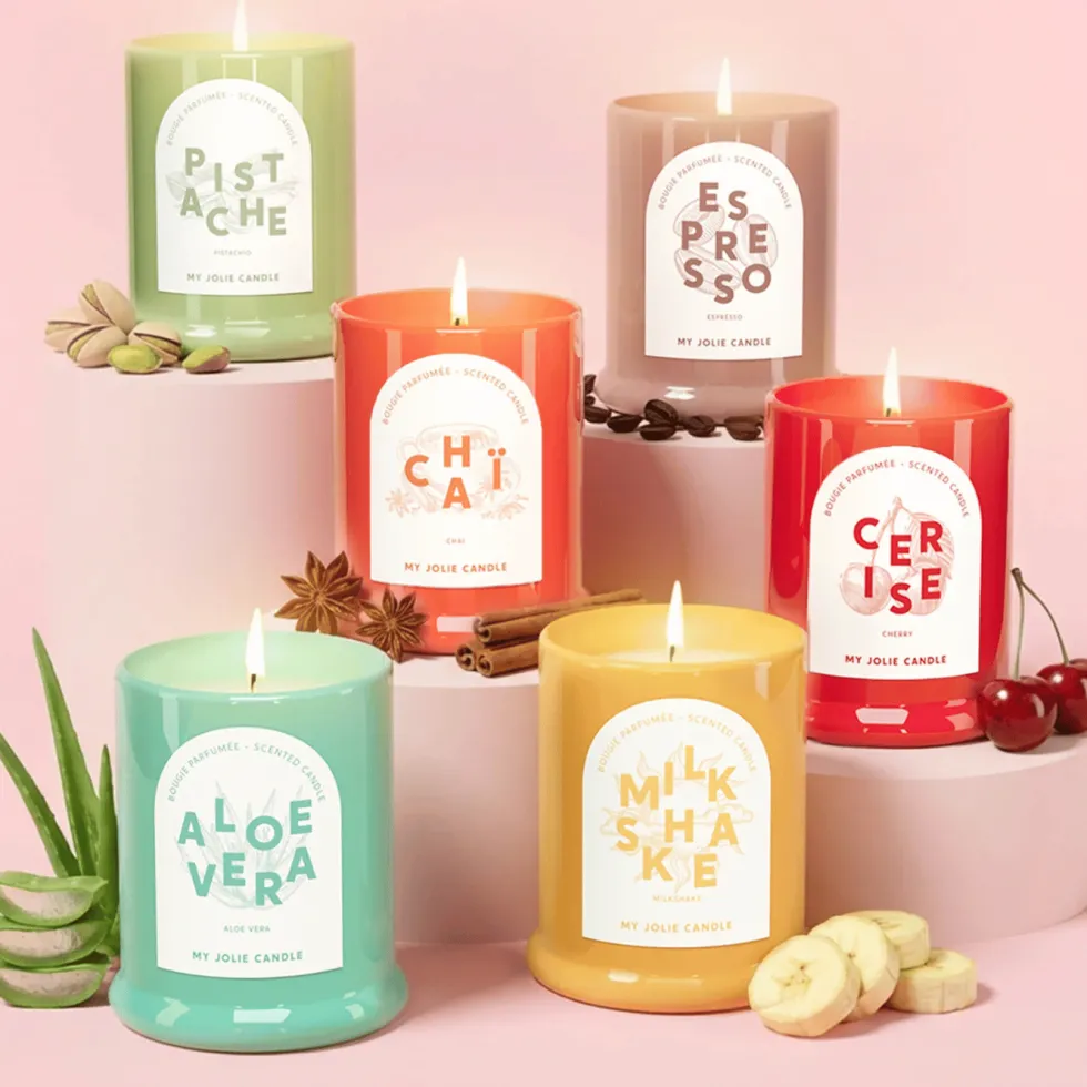 Bougie parfumée Trendy senteur cerise Maison Berger Paris - 150 g