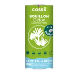 Bouillon déshydraté détox légumes verts bio Cossû x 10 - 40 g