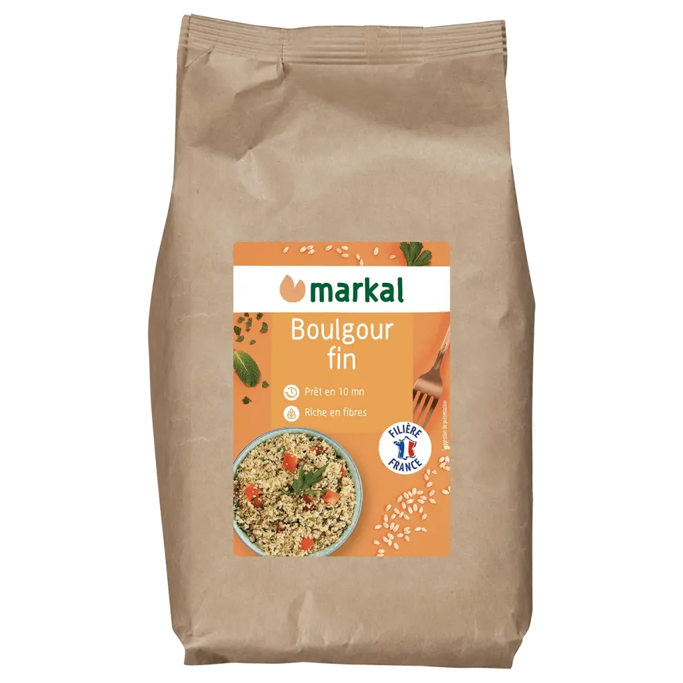Boulgour fin france bio Markal - 1 kg
