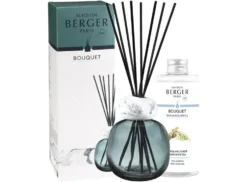 Bouquet parfumé bleu/blanc Maison Berger minéral parfum Thé blanc - 180 ml