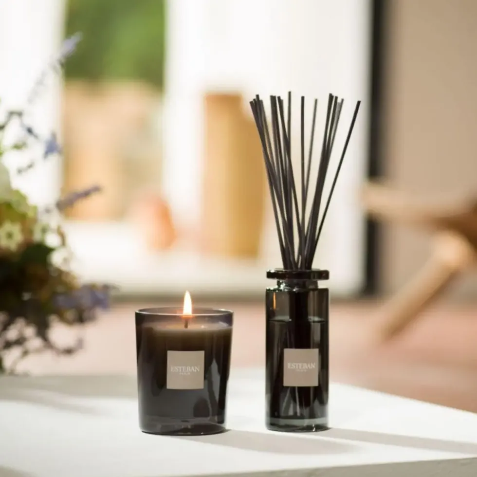 Bouquet parfumé initial + recharge senteur ylang ylang Esteban - 100 ml