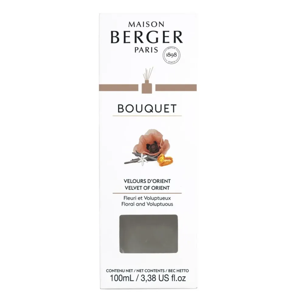 Bouquet parfumé senteur velours d’orient Maison Berger - 100 ml
